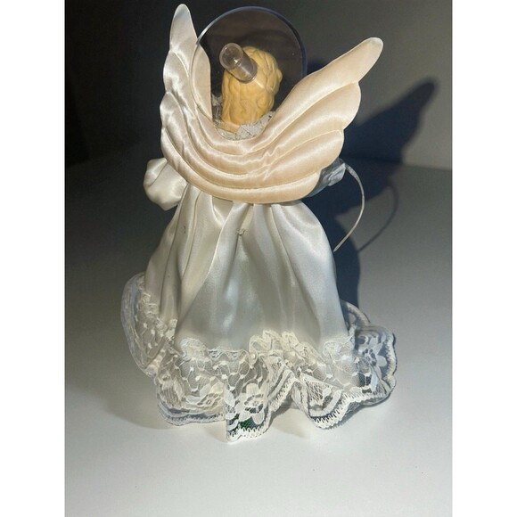 Joybrite Porcelain Face Angel Christmas Ornament Tree Topper - Picture 4 of 16